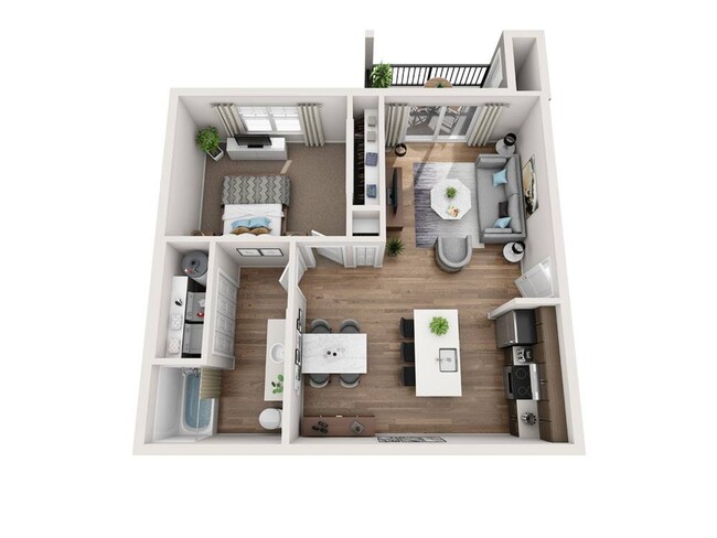 Floorplan - Glacier Run Apartments