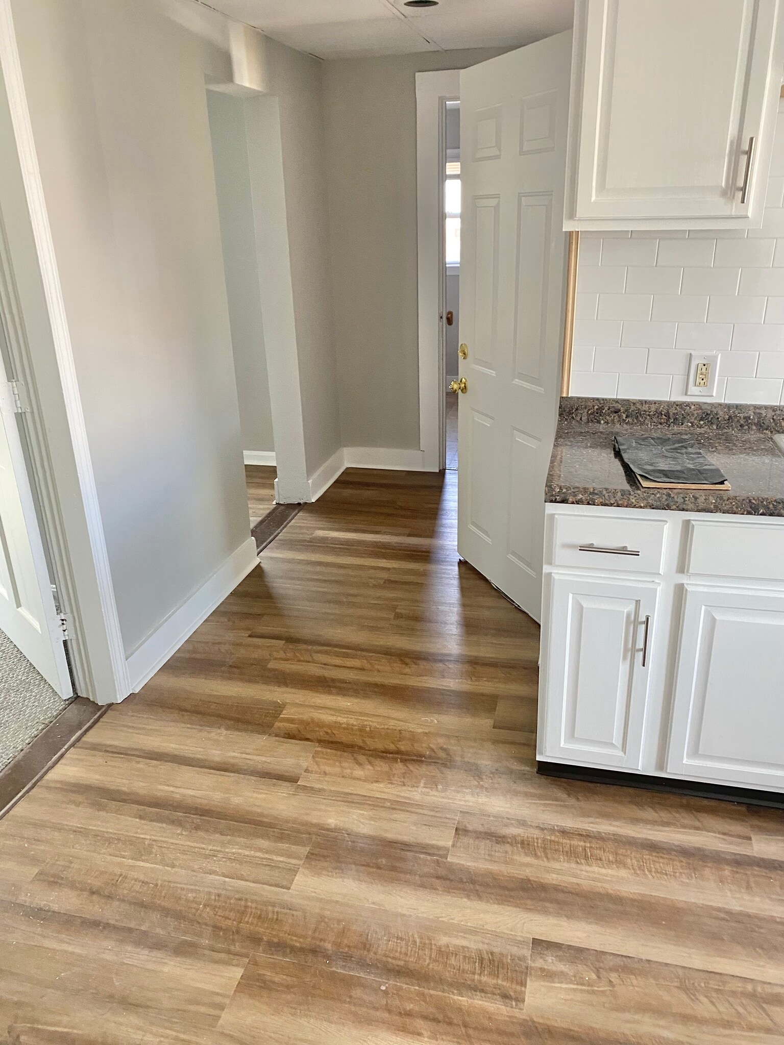 New kitchen flooring - 43 Brook St