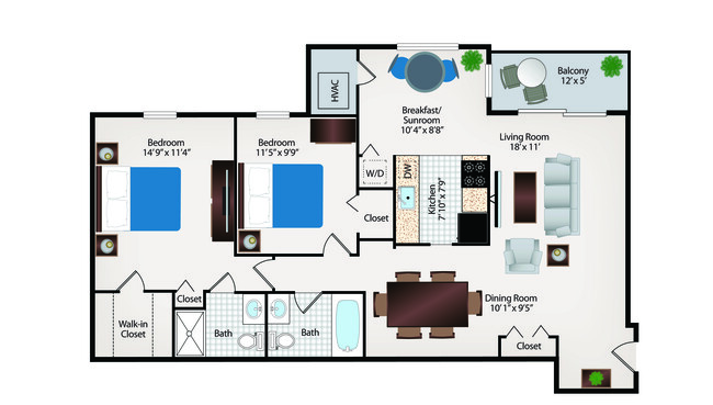 Floorplan - Country Place