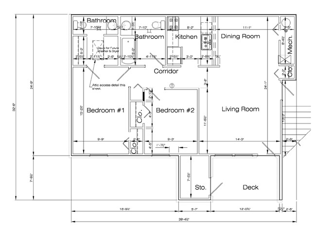 2BR/1.5BA - Tree City Estates