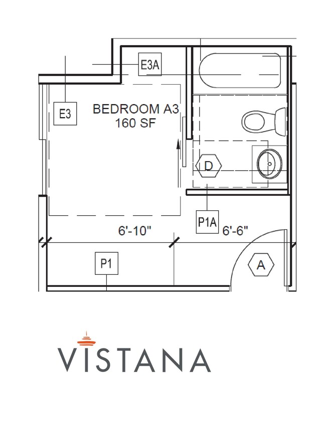 Floorplan - Vistana Apartments