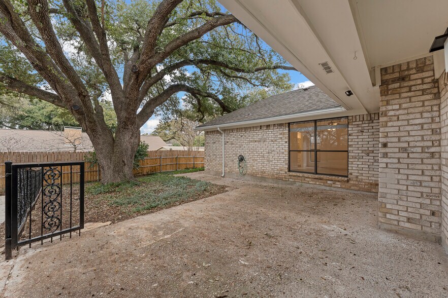 back yard patio - 7105 Fish Pond Rd