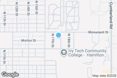 Map image of the property - 519 James Dr