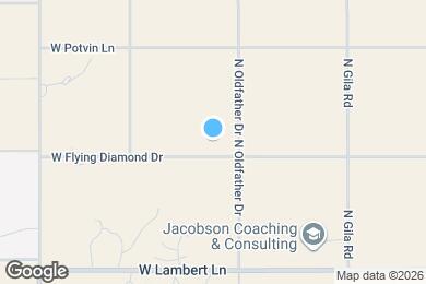 Map image of the property - 4246 W Flying Diamond Dr