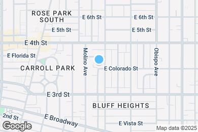 Map image of the property - 355 N Colorado Pl