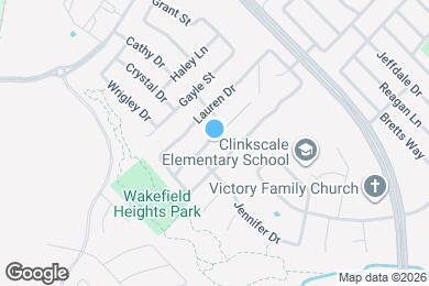 Map image of the property - 1413 Erin Ct