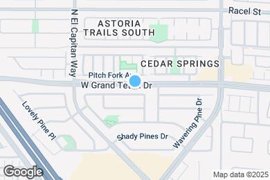 Map image of the property - 8620 W Majestic Pine Ave