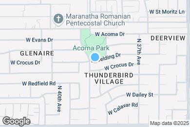 Map image of the property - 3827 W Gelding Dr