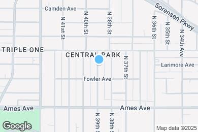 Map image of the property - 4723 N 39th St