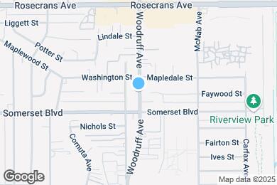 Map image of the property - 14747 Woodruff Ave