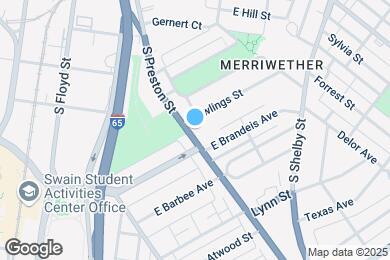 Map image of the property - 1911 S Preston St