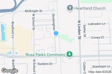 Map image of the property - 1708 Rockingham Dr