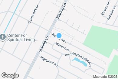 Map image of the property - 8952 Boone Ave