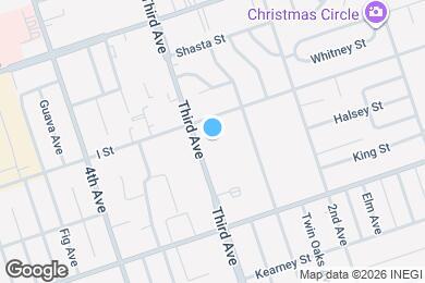 Map image of the property - 617 3rd Ave
