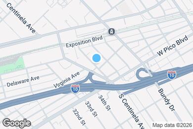 Map image of the property - 2274 S Carmelina Ave