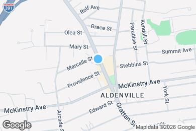 Map image of the property - 715 Grattan St