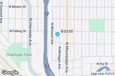 Map image of the property - 3733 N Michigan Ave