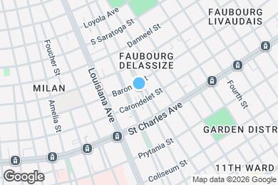 Map image of the property - 1720 Harmony St