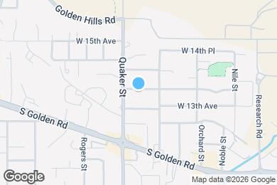 Map image of the property - 16338 W 13th Pl