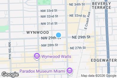 Map image of the property - 60 NW 29th St
