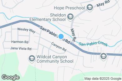 Map image of the property - 4666 San Pablo Dam Rd