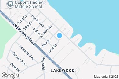 Map image of the property - 3007 Dabbs Ave