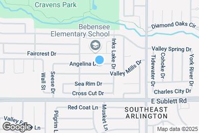 Map image of the property - 520 Angelina Dr