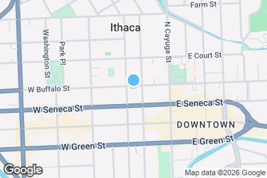 Map image of the property - 205 W Buffalo St