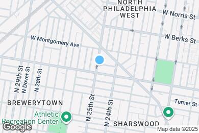Map image of the property - 1717 N 25th St
