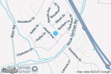 Map image of the property - 102 Jewell Ave
