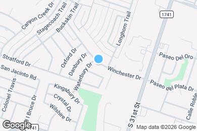 Map image of the property - 1819 Winchester Dr
