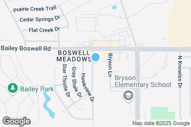 Map image of the property - 8664 Boswell Meadows Dr