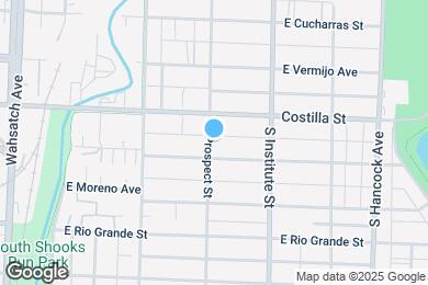 Map image of the property - 421 S Prospect St