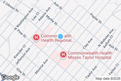 Map image of the property - 815 Monroe Ave
