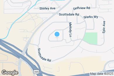 Map image of the property - 3428 Ridgecrest Ct