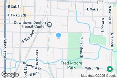Map image of the property - 650 E Sycamore St