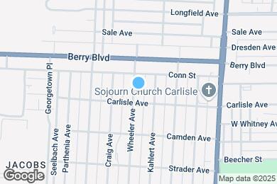 Map image of the property - 3533 Wheeler Ave