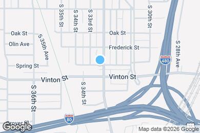Map image of the property - 3104 S 32nd Ave