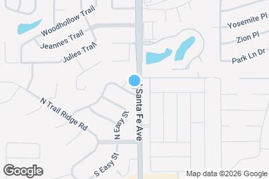 Map image of the property - 2301 Bent Trail Rd