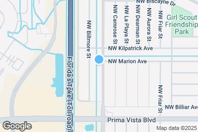 Map image of the property - 268 NW Bayshore Blvd