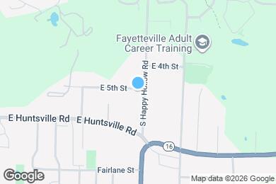 Map image of the property - 1737 E 5th St