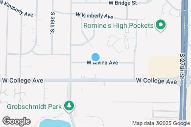 Map image of the property - 3301 W Alvina Ave