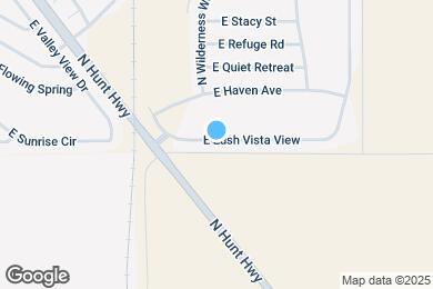 Map image of the property - 6521 E Lush Vista View