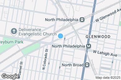 Map image of the property - 1616 W Glenwood Ave