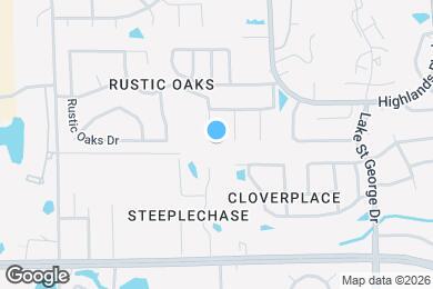 Map image of the property - 423 Oak Creek Ln
