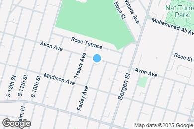 Map image of the property - 8 Farley Ave