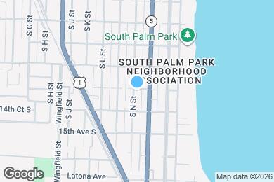 Map image of the property - 1302 S N St