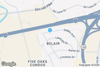 Map image of the property - 1921 Dabbs Ave