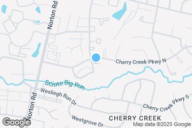 Map image of the property - Creekside Townhomes