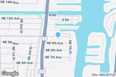 Map image of the property - 702 NE 10th Ave